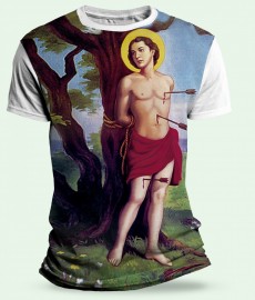 Camiseta Religiosa Catlica - So Sebastio