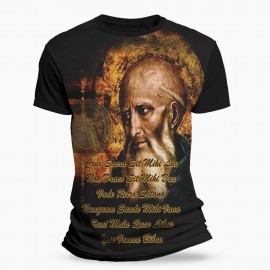 Camiseta Religiosa Catlica - So Bento
