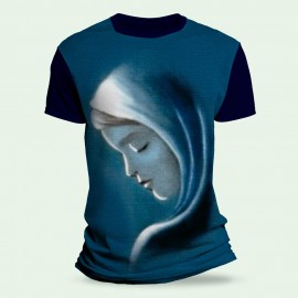 Camiseta Religiosa Catlica - Virgem do Silncio