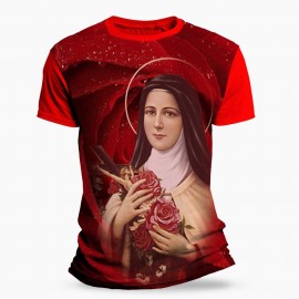 Camiseta Religiosa Catlica - Santa Teresinha II