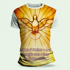 Camiseta Religiosa Catlica - Esprito Santo - Inflamai