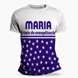 Camiseta Religiosa Catlica - Maria Estrela