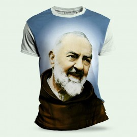 Camiseta Religiosa Catlica - Padre Pio II
