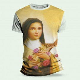 Camiseta Religiosa Catlica - Santa Teresinha III