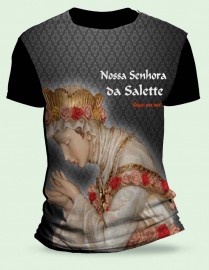 Camiseta Religiosa Catlica - Nossa Senhora da Salette 2