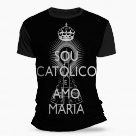 Camiseta Religiosa Catlica - Sou Catlico