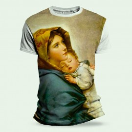 Camiseta Religiosa Catlica - Maria, minha me
