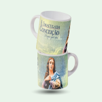 Caneca Porcelana - Imaculada Conceição - Imagem 3