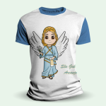 Camiseta Religiosa Católica Infantil - São Gabriel