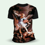 Camiseta Religiosa Católica – São Miguel Arcanjo II - Imagem 3